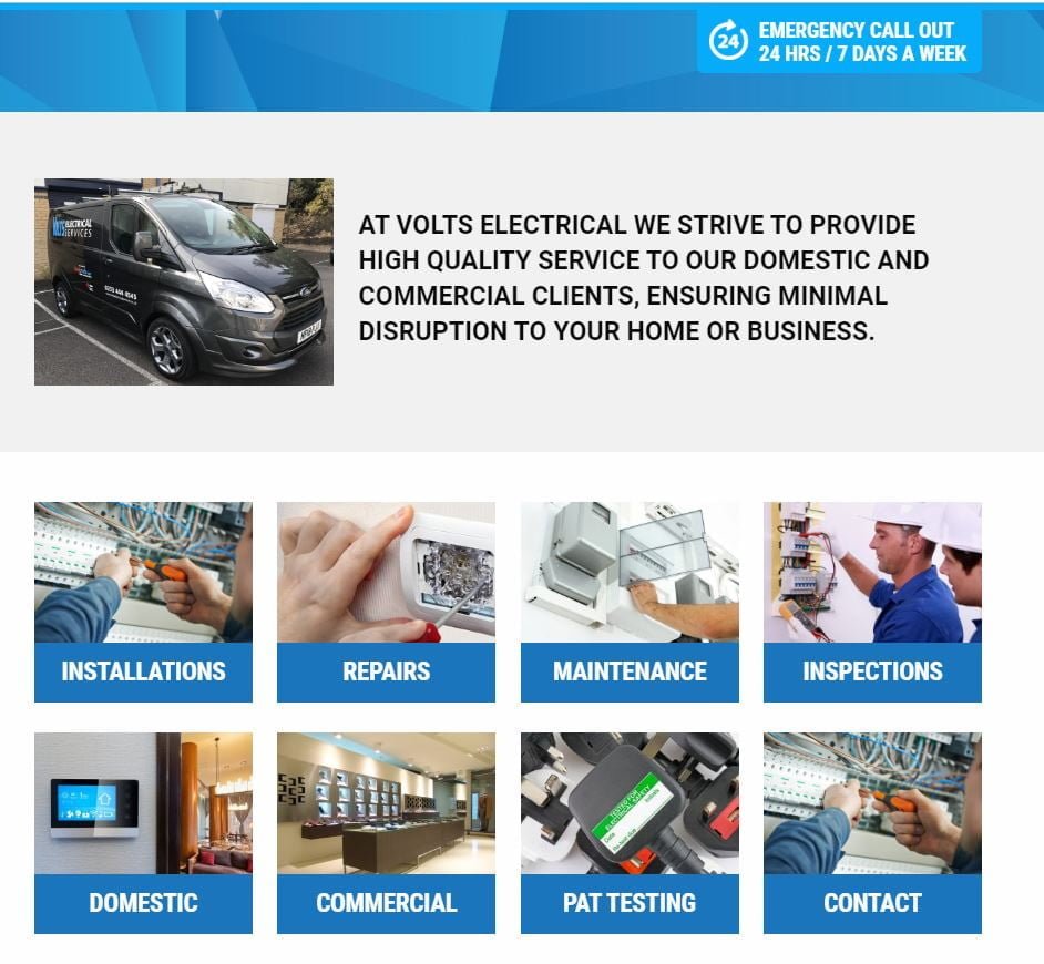 Volts Electrical Services | CK Creative
