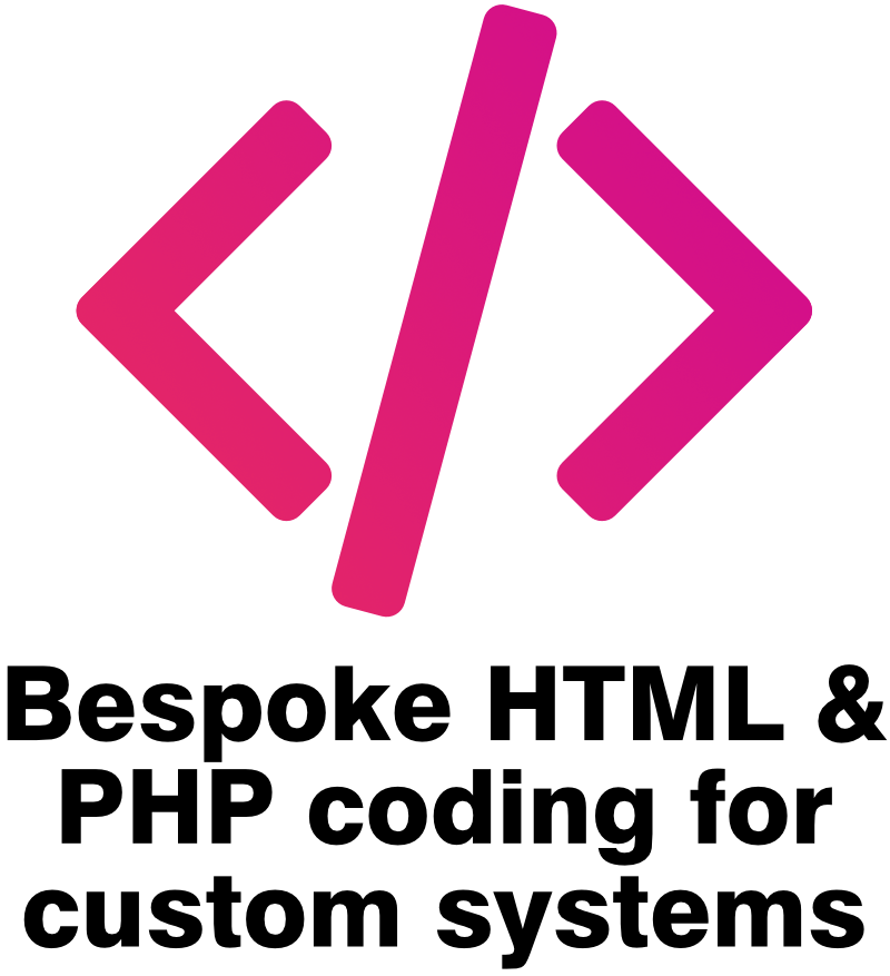 Bespoke HTML and PHP coding
